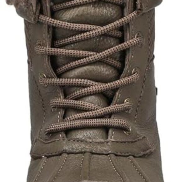 UGG ADIRONDACK III NYLON QUILTED SLATE WATERPROOF Boot US WOMEN'S SIZE 6 NEW - Picture 14 of 15